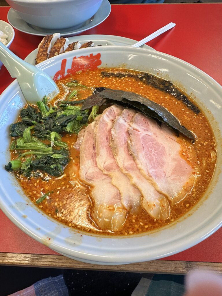 山岡家メニュー
辛味噌チャーシュー麺