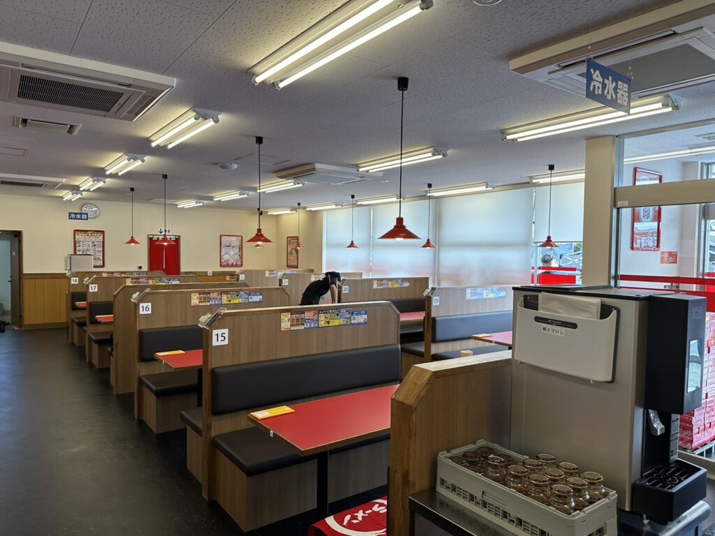 山岡家大田原店
店内風景